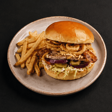 Burger SanBlas con patat frita