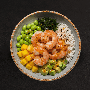 Poke Prawn/ Поке с Креветками
