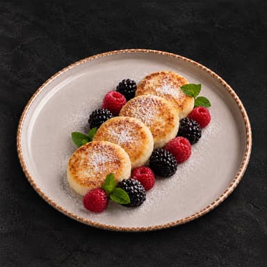 Tortitas de Queso Cottage