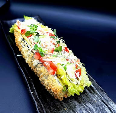 Caesar Sushi Hot Dog