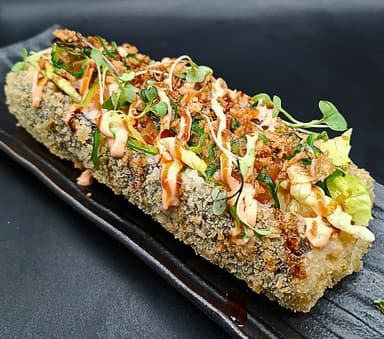 Sushi Hot Dog con Salmon
