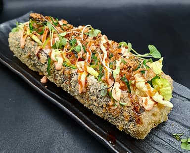 SUSHI Hot Dog con Salmon