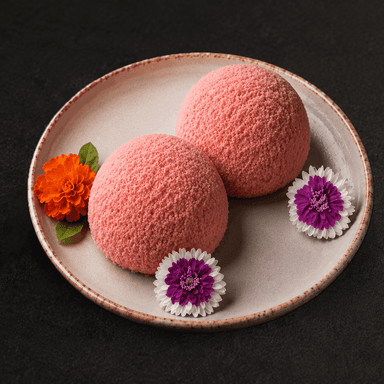 Mochi con sabor de tarta de queso y fresa(x2)